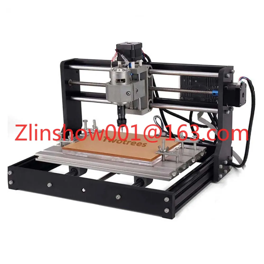 32bit Chip 3d 3 Axis Small Mini Cnc Metal and Wood Router Machine System 3018 Milling Cutting Machines for Aluminum view 4