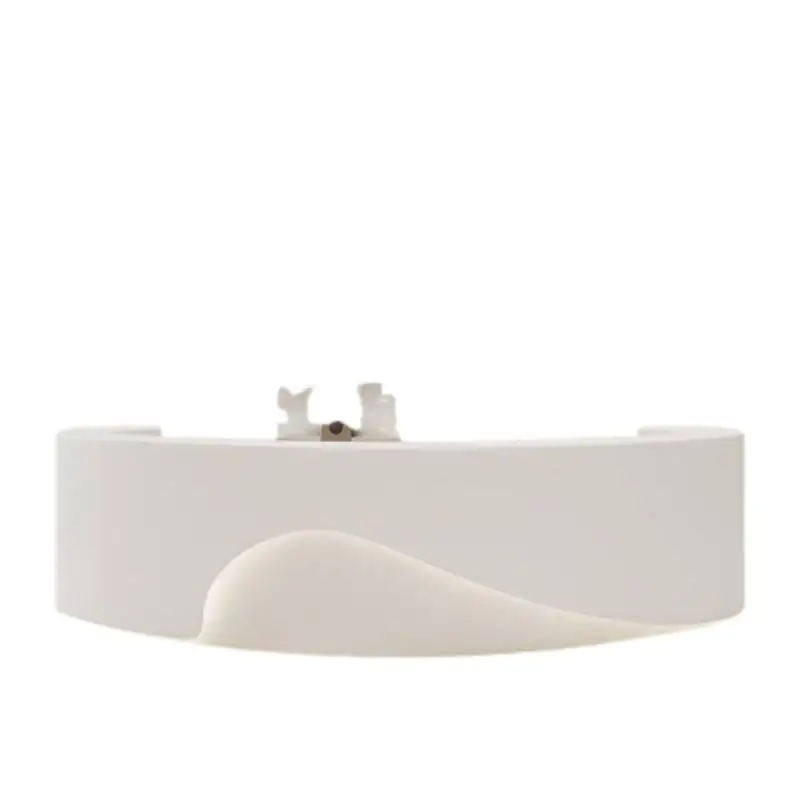 White Hotels Reception Desks Curved Restaurant Clinic Cashier Reception Desks Front Modern Biurko Do Recepcji Furniture Office