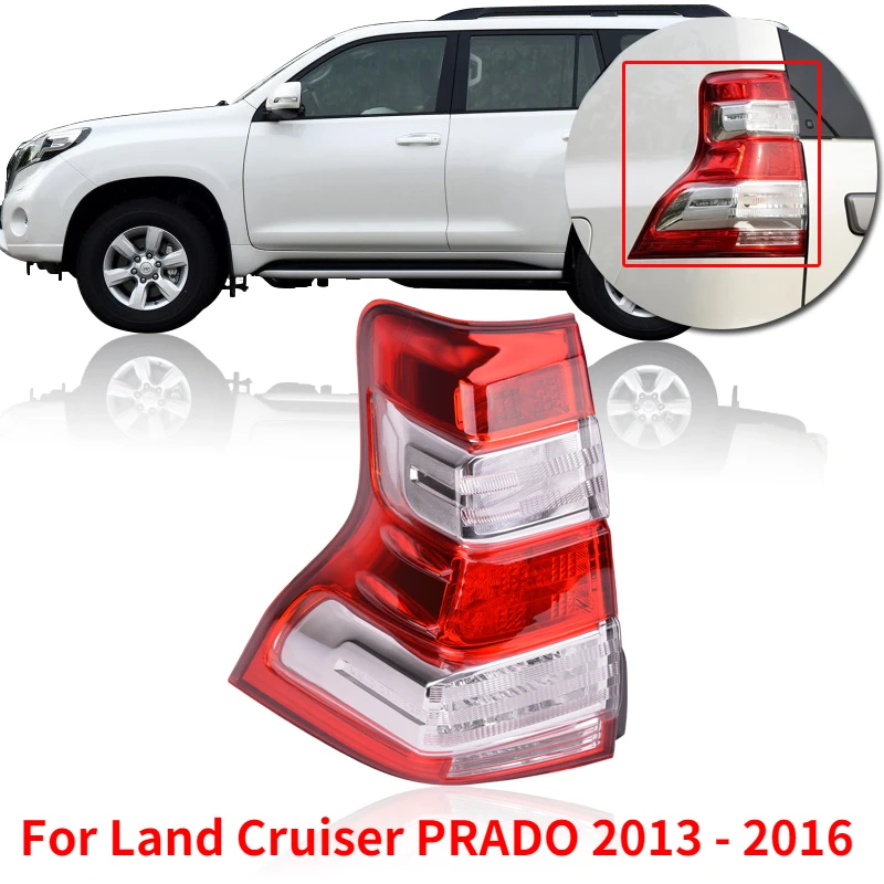 

Kamshing 1PC Rear Headlight Taillight 81560-0G020 For Land Cruiser PRADO 2013 2014 2015 2016 Taillamps Rear Light Lamp