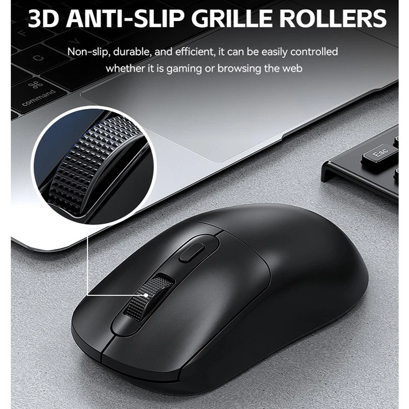 

X8 Мышь Беспроводной Bluetooth 2.4G Двухрежимное подключение Компьютерная мышь Человеческая мышь DPI 3200 4 - ступенчатая регулируемая зарядка USB Type - c