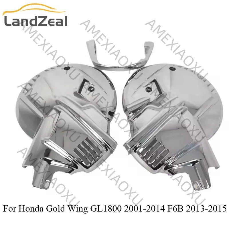 

Motorcycle Brake Rotor Cover LED Fire Ring For Honda Gold Wing GL1800 2001-2014 F6B 2013-2015