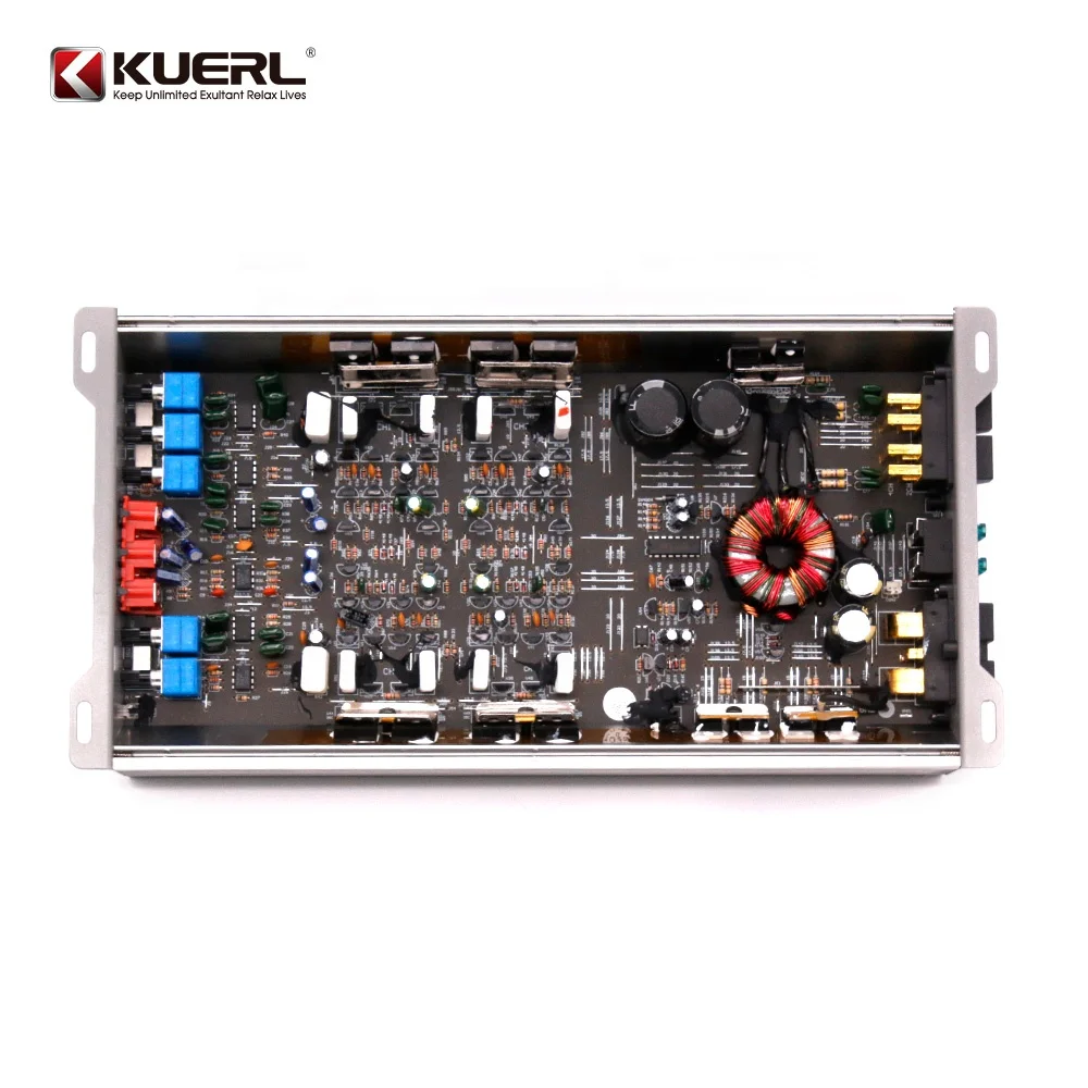 2025 top sale Kuerl 12V Car Audio Amplifiers Strong Power Car Amplifier Powerful 4 Channel Car Amplifiers