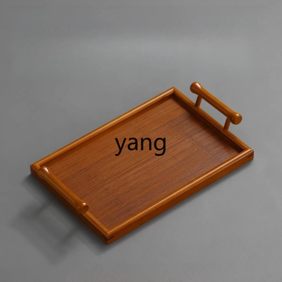 LTM bamboo silk tray teacup tea set storage tray desktop tea tray