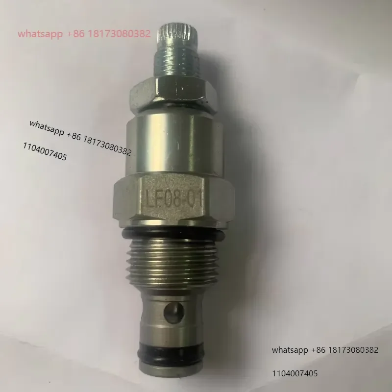 1PCS  for Hydraulic thread insertion adjustable flow valve LF08-01 speed control needle valve type 8-way diameter