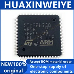 1 шт./Лот оригинальный подлинный STM32H750VBT6 LQFP100 STM32 высокопроизводительный микроконтроллер серии STM32H7 с одним чипом LQFP-100