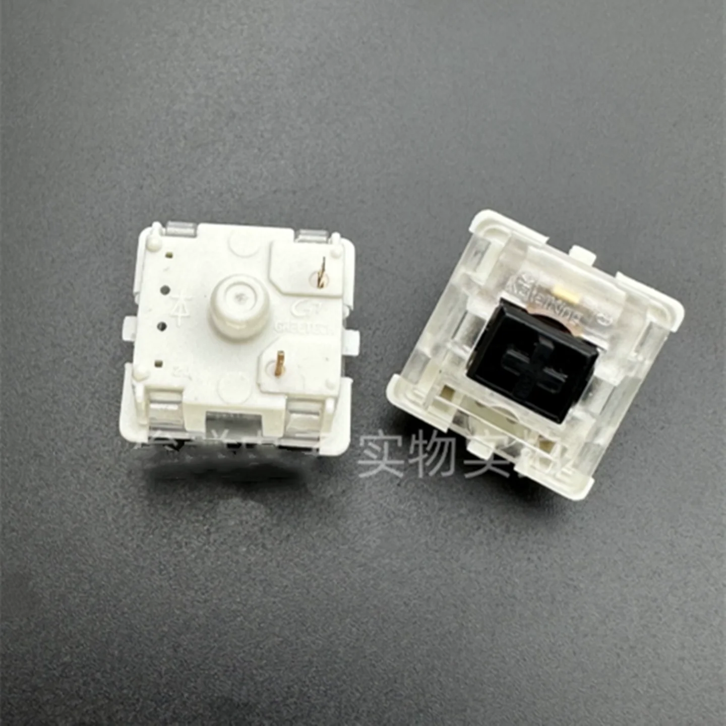 10PCS GREETECH GT02K2ANN Key Switch,Black shaft Computer mechanical keyboard keys RGB touch the microswitch button