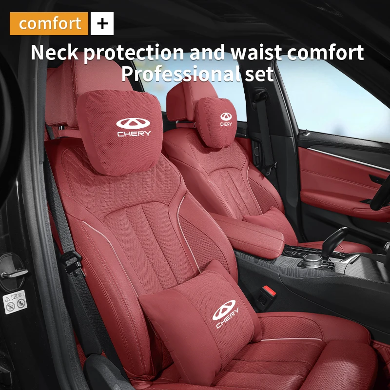 Für Chery Tiggo 3 4 5 7 8 Pro 5 8 Plus Arrizo 7 GX 5x EQ7 Fulwin 2 A3 A5 QQ C-DM Auto Kopfstütze Nackenstütze Sitz Weiches Nackenkissen