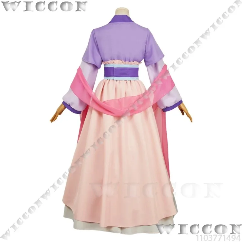 Костюм Маомао, аниме «Дневники аптекартии», S2, костюм для косплея, розовое, фиолетовое платье, древняя ткань, для женщин и девочек, на заказ на Хэллоуин; 2'k