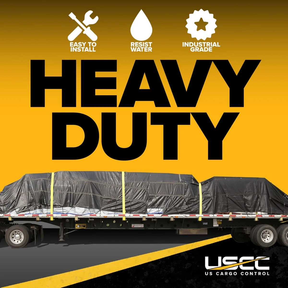 الروافع المنزلقة المكونة من 5 قطع من الدرجة الاحترافية. سعة 20 قدمًا، 5500 رطلًا للتحكم في السحب عالي التحمل في البضائع. للشاحنة