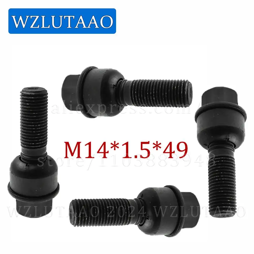 1/4/5/10  M14*1.5*49 Wheel Bolt WHT004676A WHT 004 676 A For Porsche 911 991 997 Boxster 987 Cayenne 9YB 92A 9YA Cayman Panamera