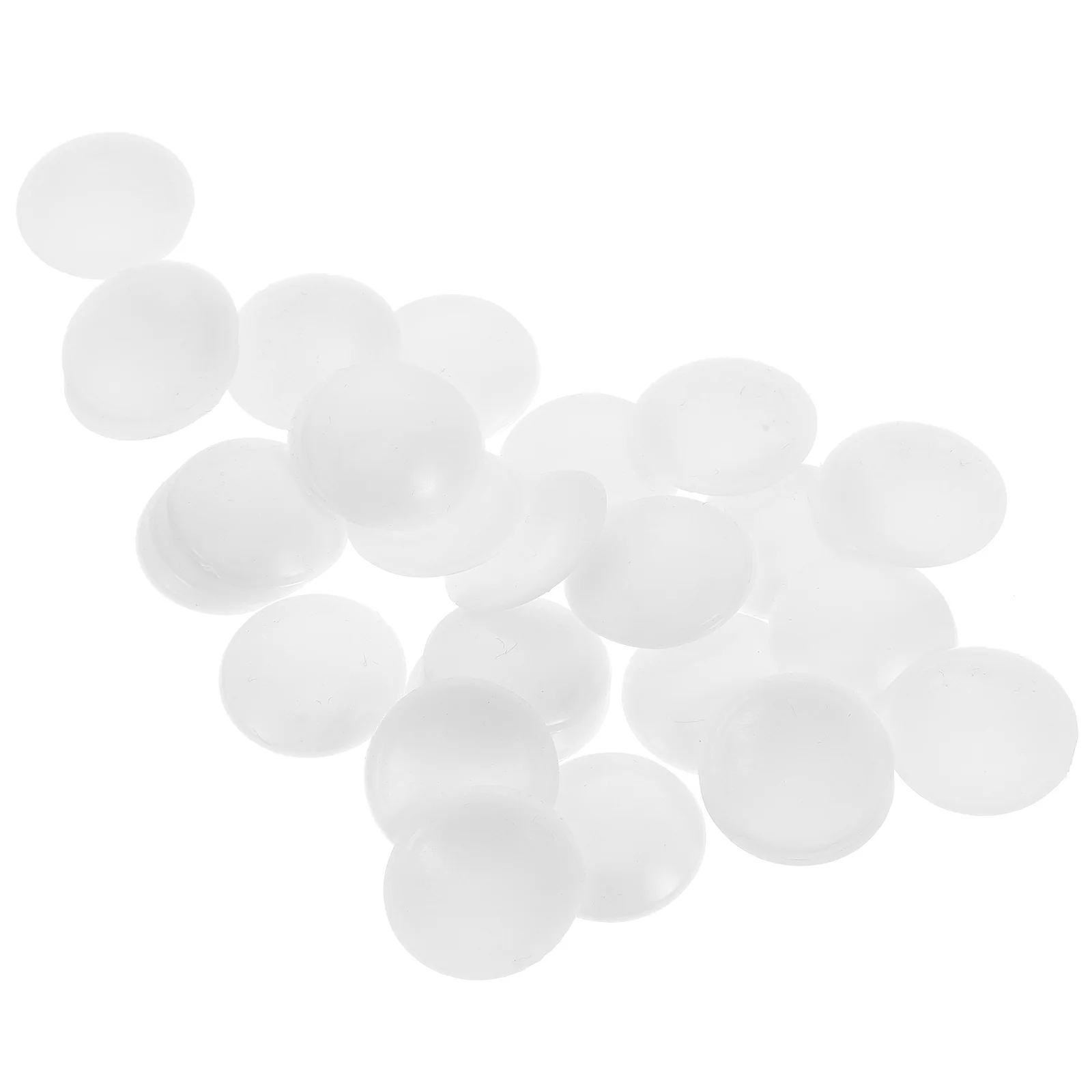 

100Pcs Heart Shaped Decorative Buttons DIY Unfinished Button Parts for Bag Buckles Pocket Wallet Craft Accessories