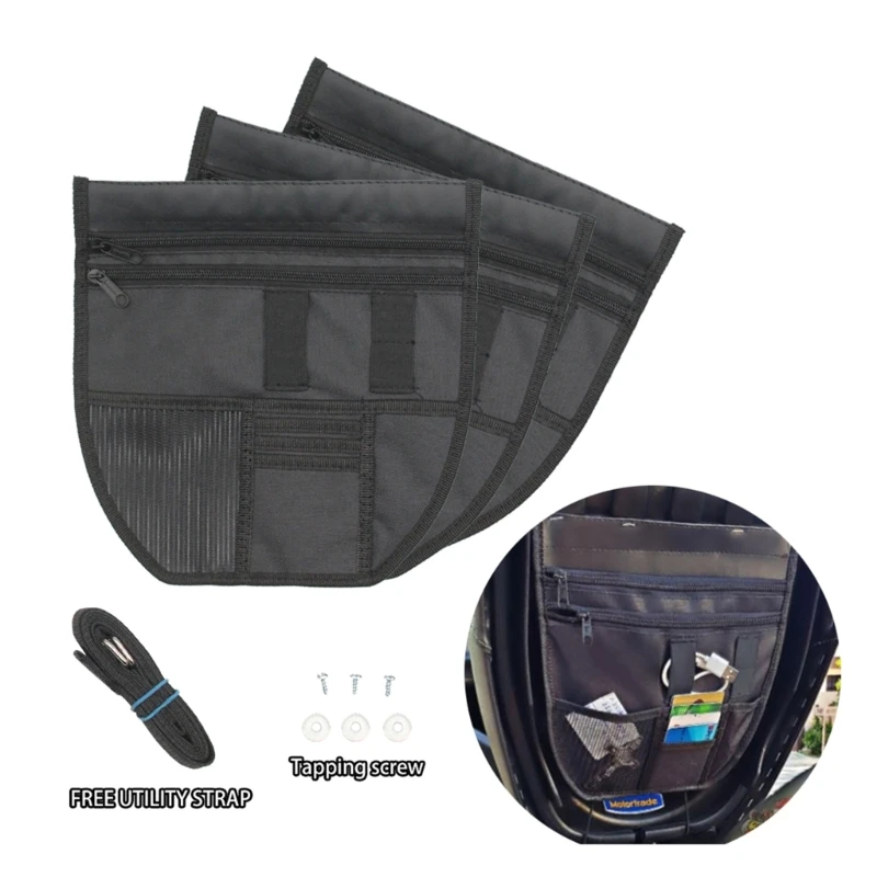 Pochette de rangement sous siège de moto-sac siège sacs à outils en Nylon pour Nmax 155 V1/V2 accessoires de moto organisateur