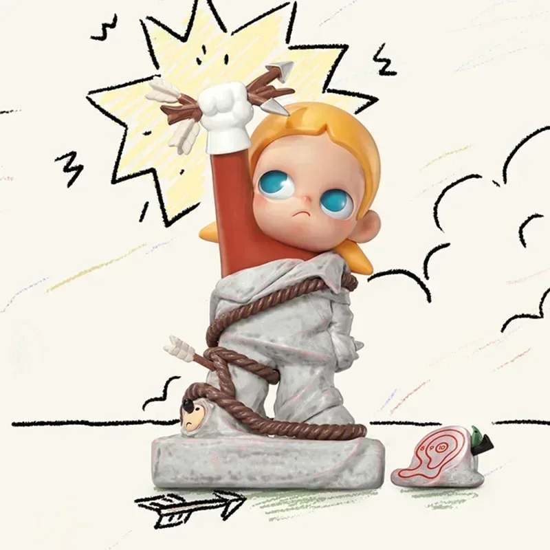 Zsiga fronteira série drifter caixa cega acho saco brinquedos originais boneca bonito anime figura ornamentos de mesa coleção presente