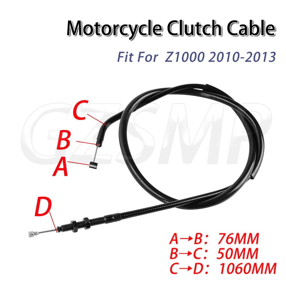 

Motorcycle Clutch Control Cable Wire Line Fit for KAWASAKI Z1000 Z 1000 2010-2013 2011 2012