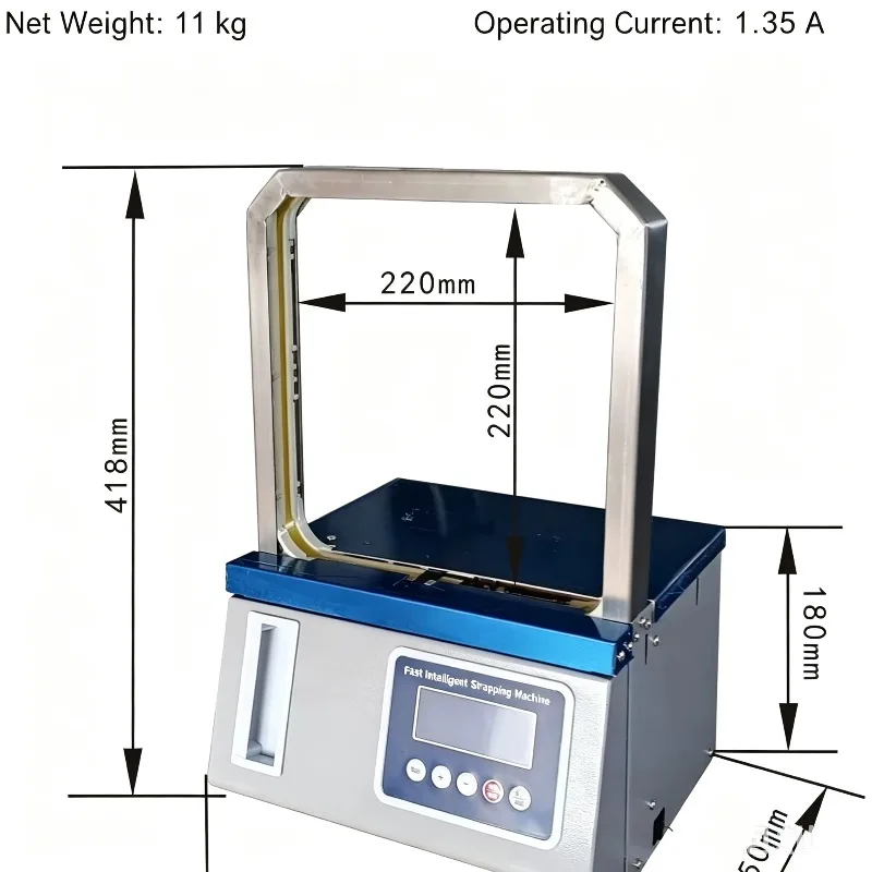 0.1-0.13mm thickness household equipment vegetable flower bundling and packaging machine