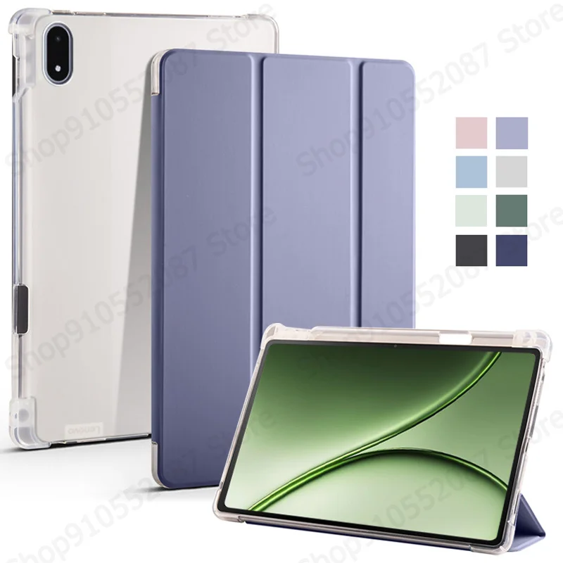 For OnePlus Pad 4 Case With Pen Holder Trifold Soft Back Stand Tablet Coque For Oneplus Pad 4 Oneplus Pad4 Cover 13.2 inch 2026