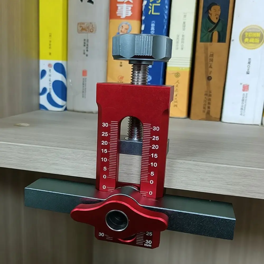 Cabinet Door Installation Tool Aluminum Alignment Jig Hinge Locator Mounting Assistant For Woodworking Furniture Carpentry