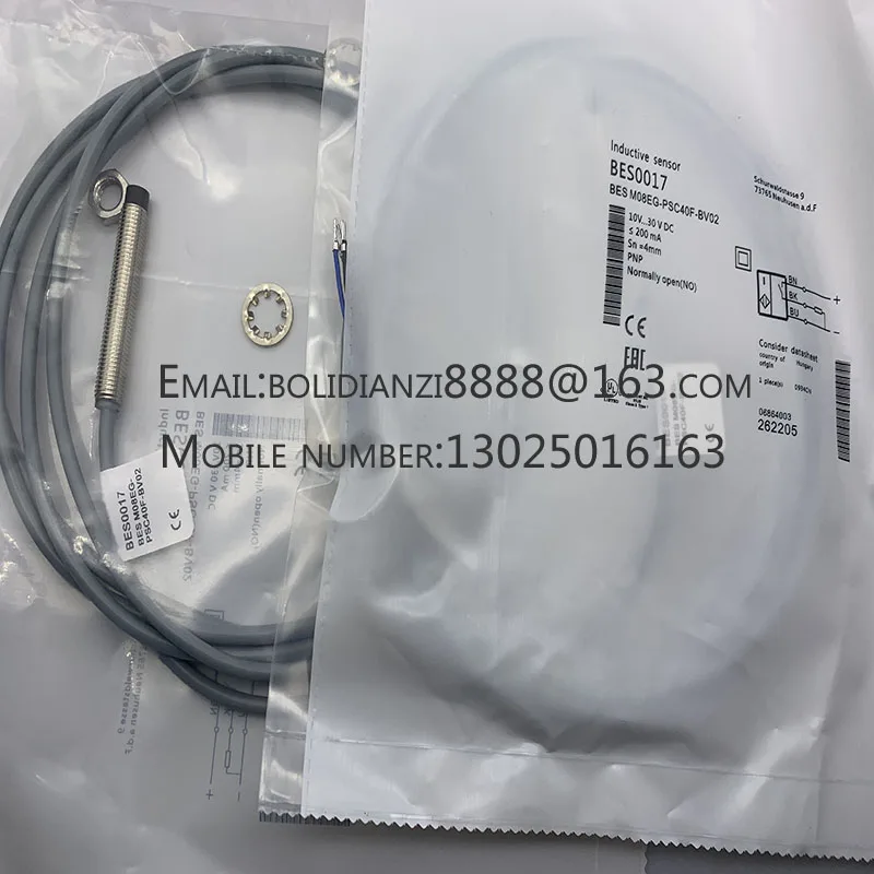 

The brand-new original sensor BES M08EG-PSC40F-BV02 BES M08ED-PSC40F-BV02 warranty for one year in stock
