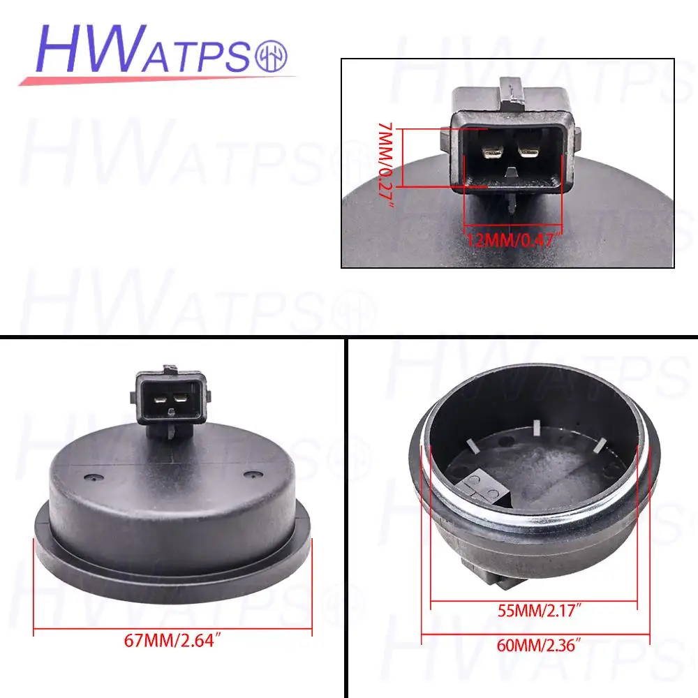 4 Stück ABS-Radgeschwindigkeitsabdeckung 58980-0Q000 für Hyundai Creta ix25 2015-2021 589800Q000 58980 0Q000 – Detail 3