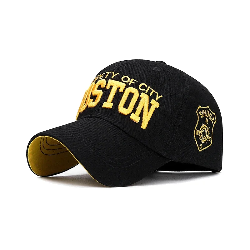 Soft Top Sport Baseball Cap Baumwolle 3D Stickerei Unisex Snapback Cap Tennis Hut Dad Cap – Detail 4