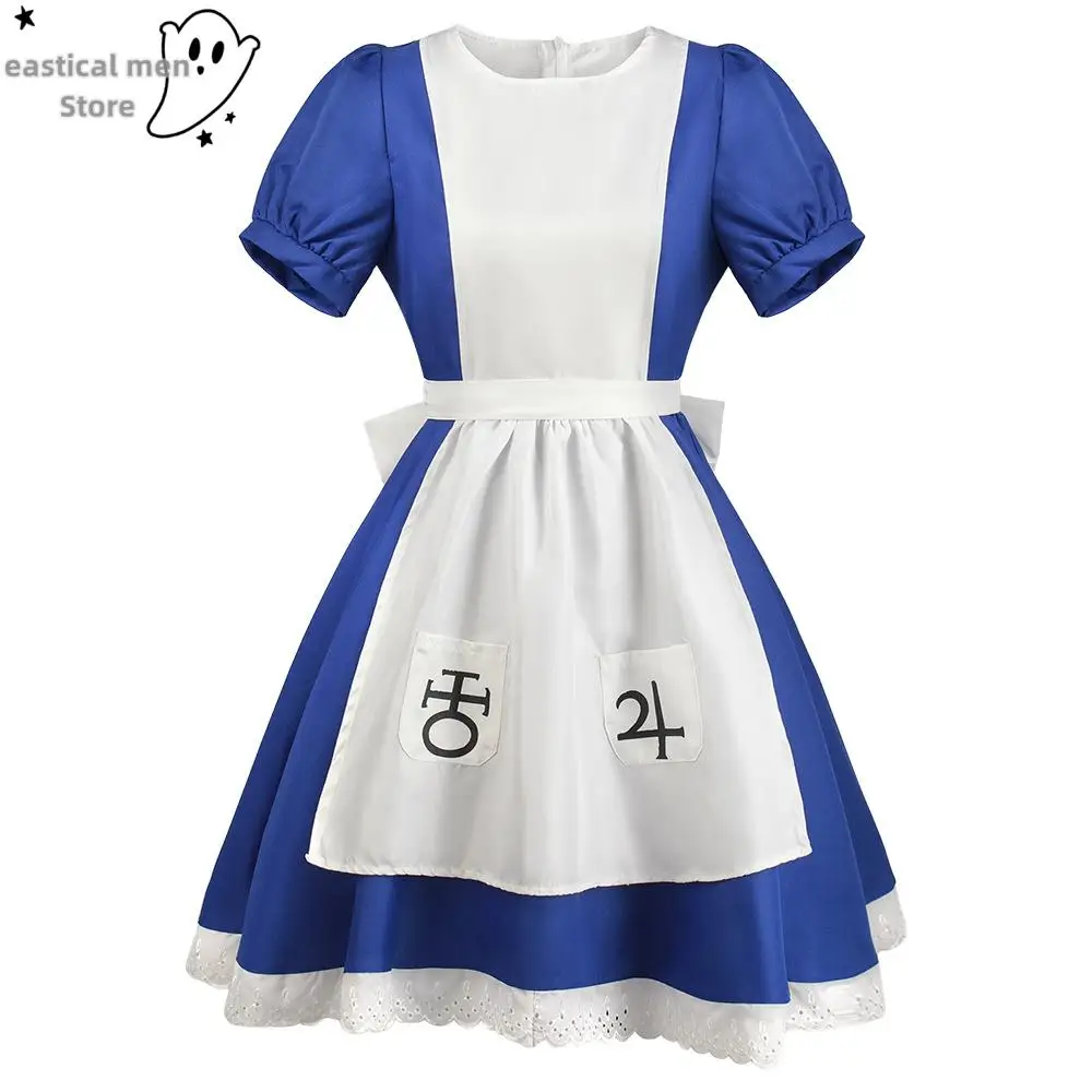 Anime Alice Princess fur s for Women, Maid Tablier fur s, Madness Game, NS Cosplay Costume for Girls, Halloween Party