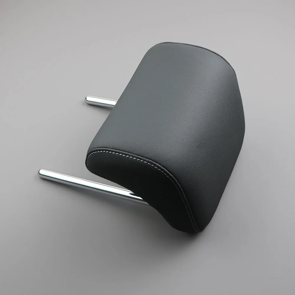 Black Rear Row Seat Headrest Adjustable Head Rest Grey Thread 5GM885901C For VW Golf GTI MK7/7.5 2013-2021 5GM 885 901 C