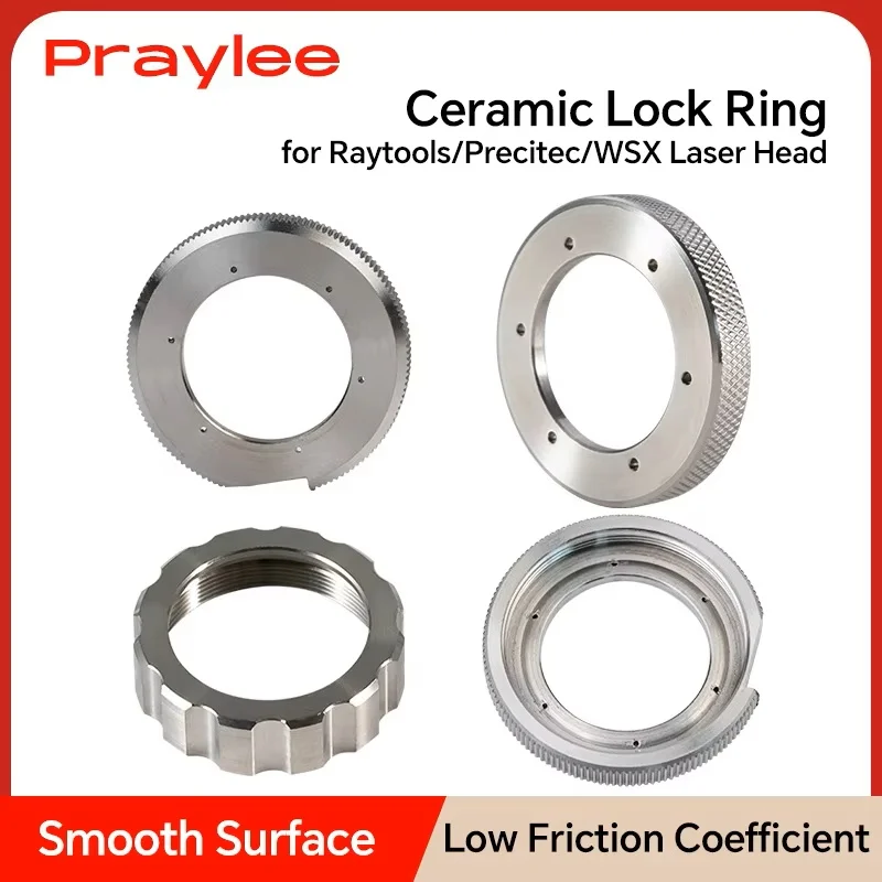 

Fasten Locking Ring Ceramic Holder For Fiber Laser Cutting Head 46m/41m for Precitec Raytools BT240/S BM109 BM111 WSX
