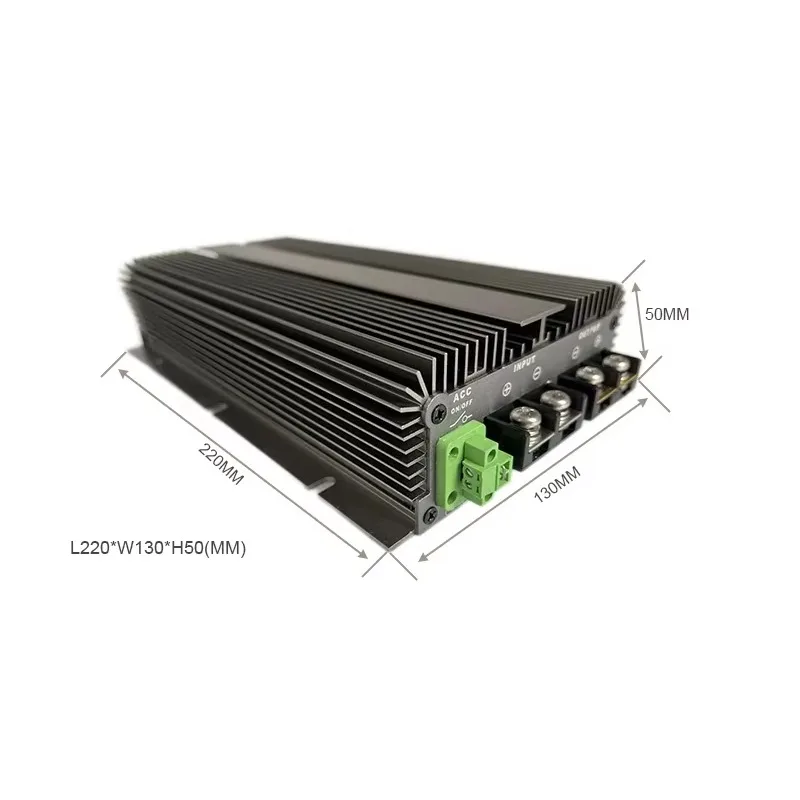 DC to DC Step Up Boost Charger 12.5V Low Voltage Protection 12V 24V to 58V for 48V LiFePO4 RV Auxiliary  Testing Equipmen