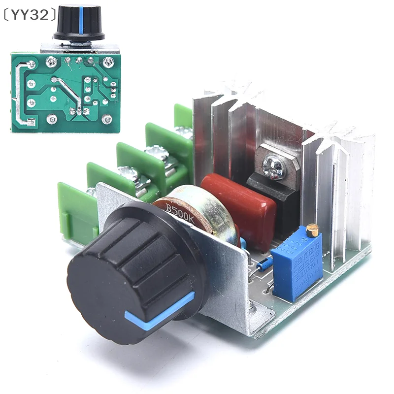 〔YY32〕 Dimmer 220V 2000W Speed Controller Dimmer Switch Electronic Voltage Regulator