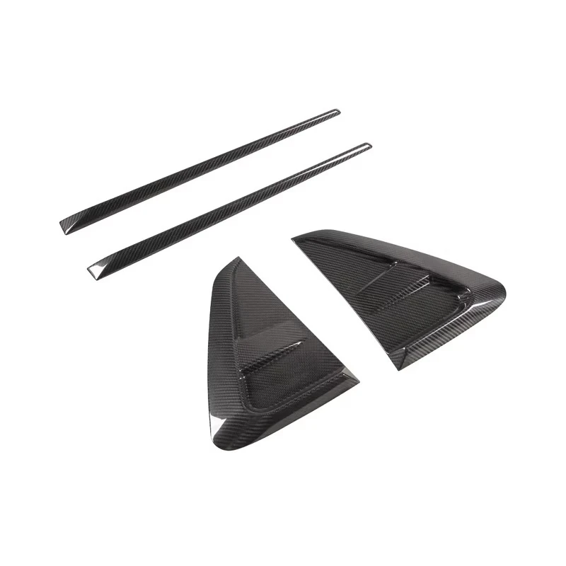 

Exclusive 2025 Dry Carbon Fiber Parts Front Fender Trims for Porsche Cayenne Coupe Turbo 2018 - 2024