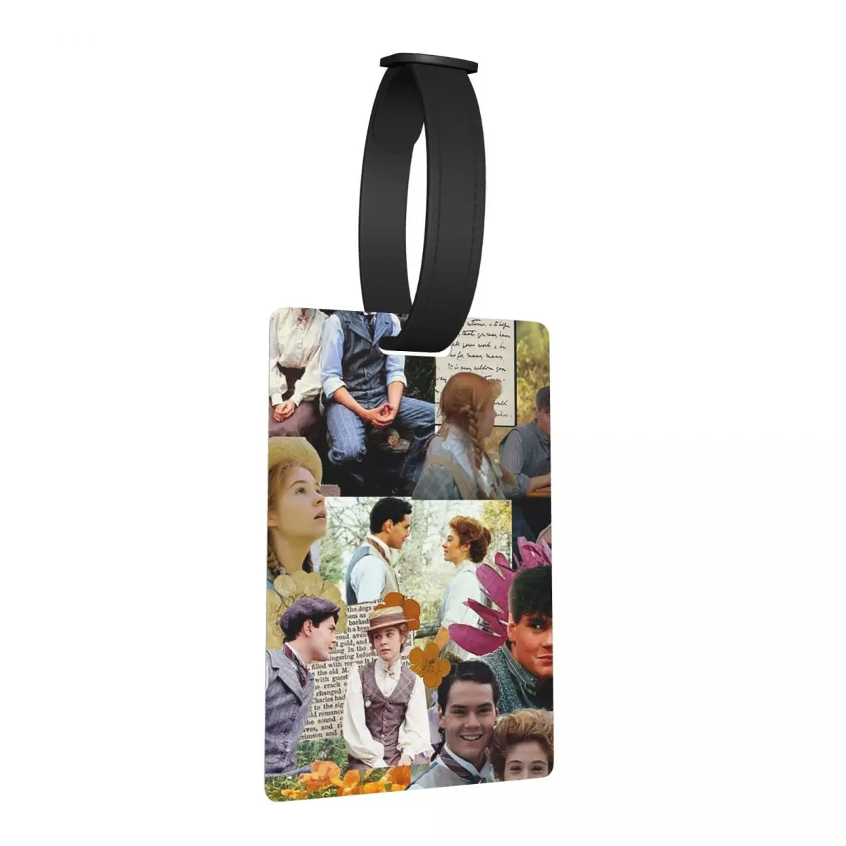 

Anne Of Green Gables Collage Luggage Tags Suitcase Accessories Travel Cute Baggage Boarding Tag Label Holder ID Name Address