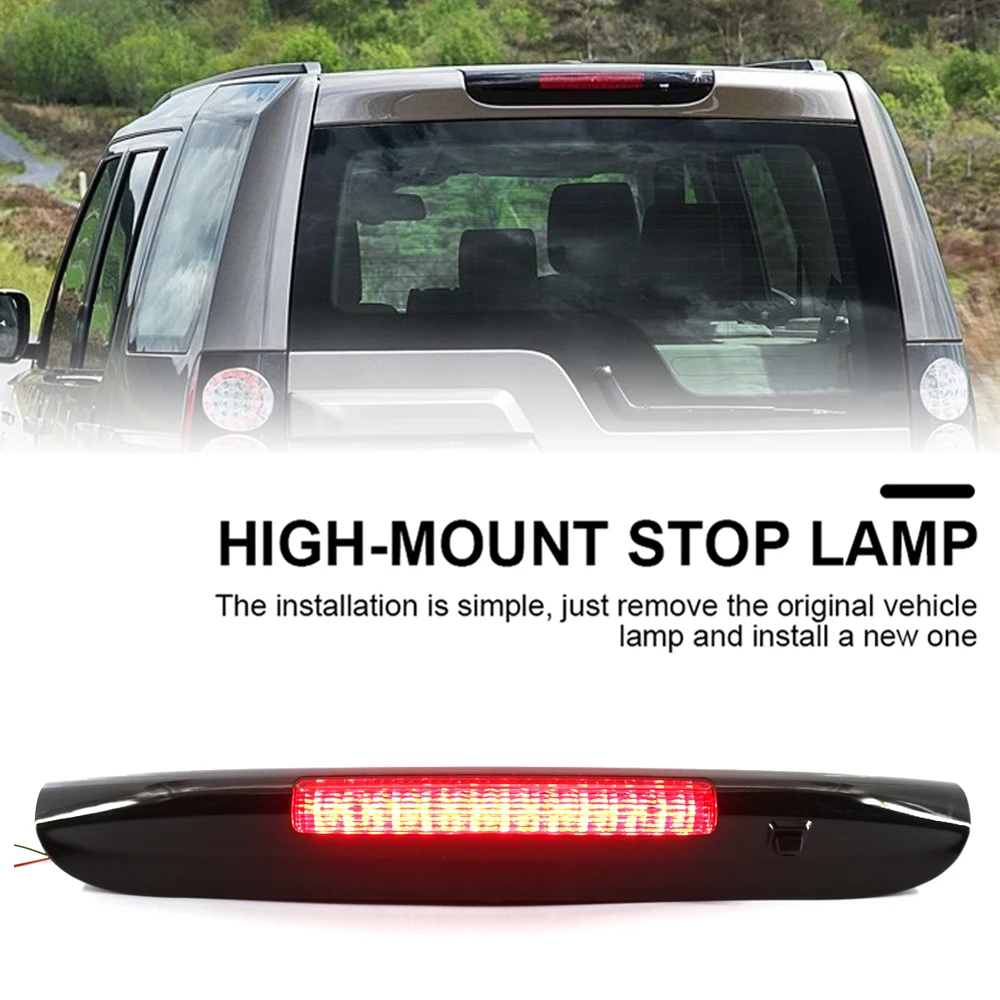 

LED High Mount Stop Light 55W 12V Brake Tail Light LR072856 LED Third Brake Light XFG000062 for Land Rover Discovery LR3/4 04-16