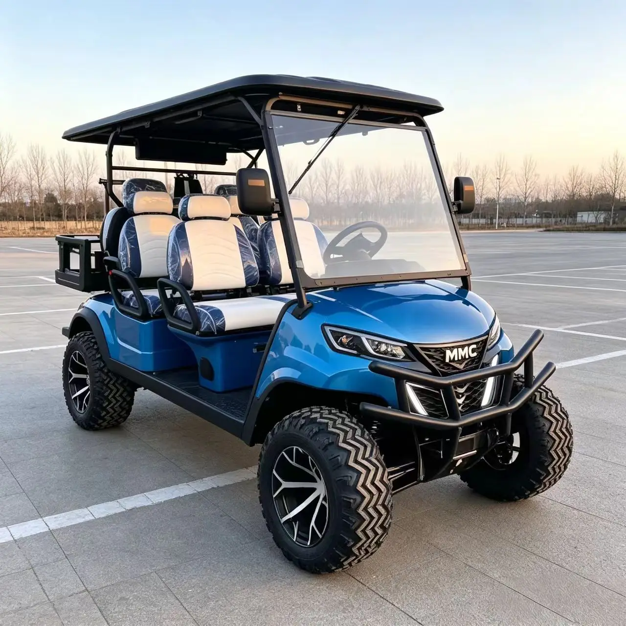 New Popular 4x4 Off-road Electric Golf Cart with 12/14 Inch Tires Lithium Battery 48v/72v Storage Space - Outdoor Utility Vehicl