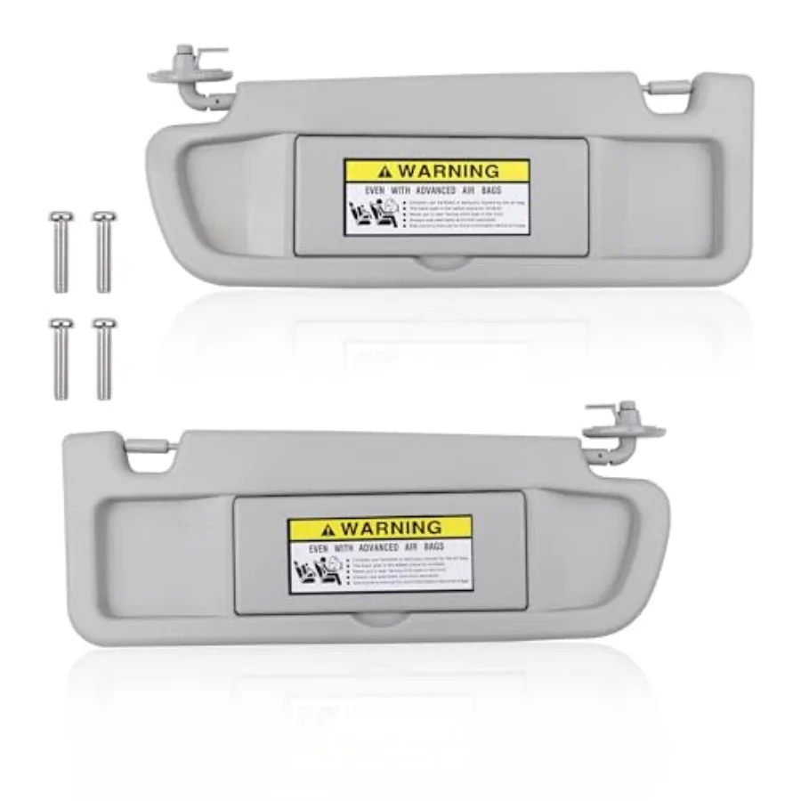 

Sun Visor Compatible with 2006-2011 Honda Civic Left Driver Side and Right Passenger Side Sunvisor Replaces# 83280-SNA-A01ZA 83