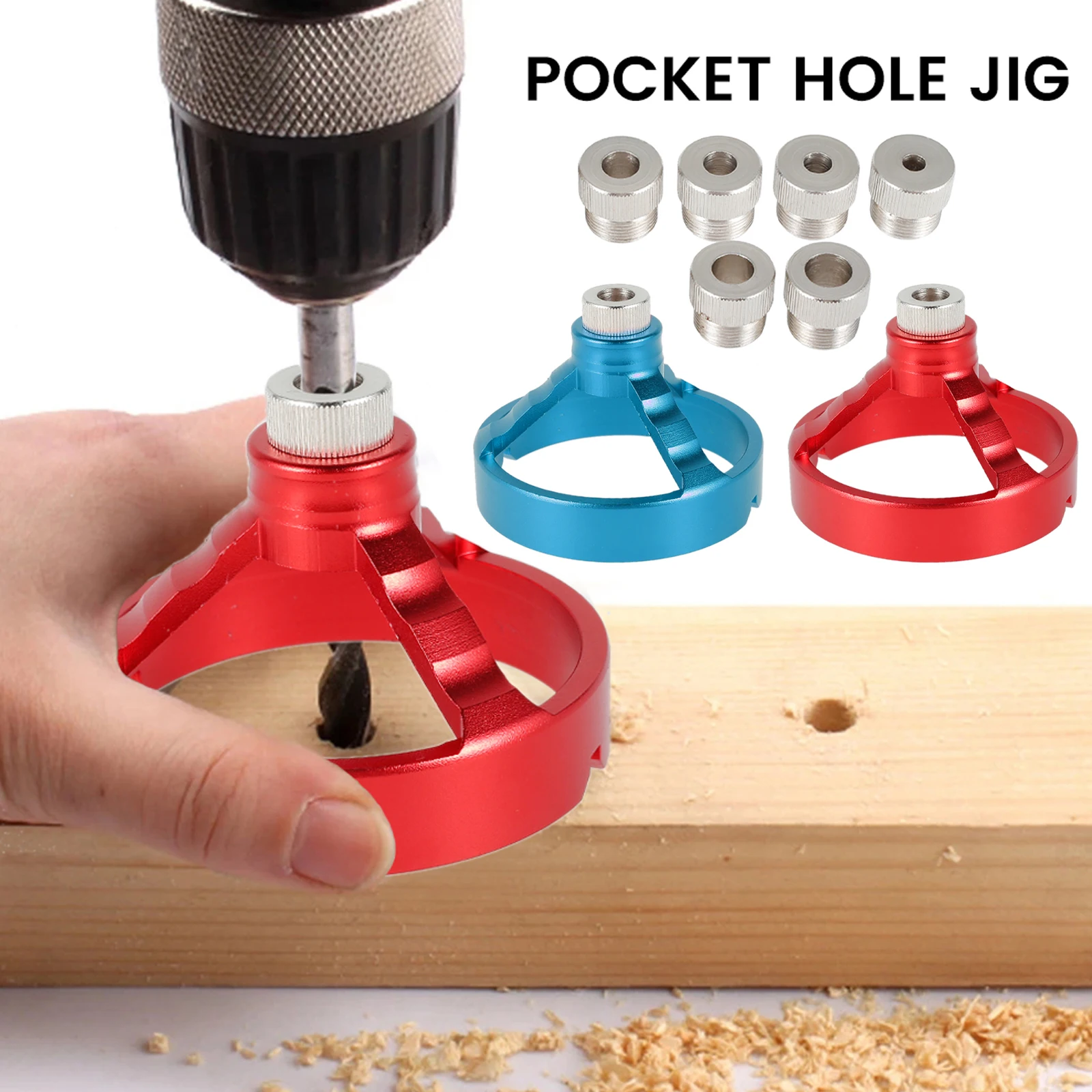 Aluminum Alloy Vertical Drill Guide Positioner 5 to 10 mm Straight Carpentry Hole Puncher Locator Jig Hinged Woodworking Tool