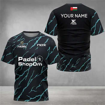 2024 여름 폭발 파델 샵 조인트 티셔츠, 루즈하고 편안한 캐주얼 스포츠 저지 T-shirt3D, 남성용 럭셔리 티셔츠