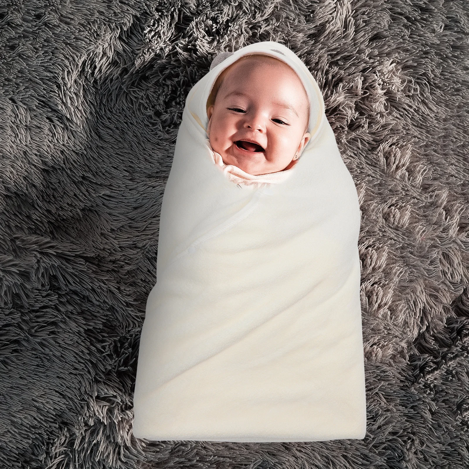 

Anti-kicking Quilt Bath Towel Soft Fiber Premium Material Newborn Infants Shower Cartoon Design Gifts