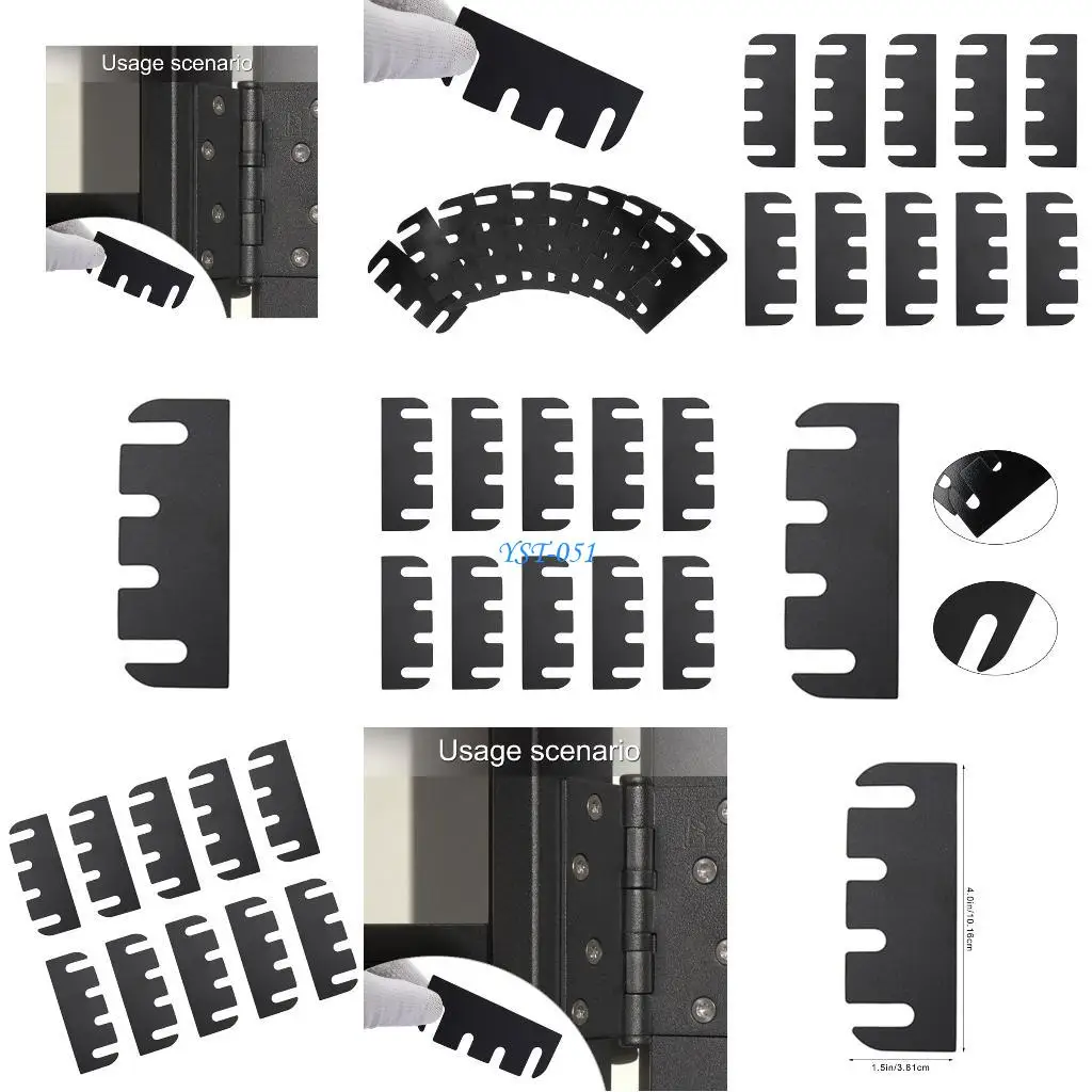 E15A 10PCS Door Ali… - image