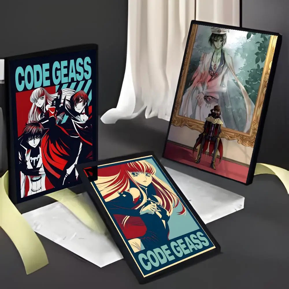 Handsome Character C-Code Geass-MT Anime Poster HD Waterproof poster Art: Aesthetic Wall Decor Home Bar & More