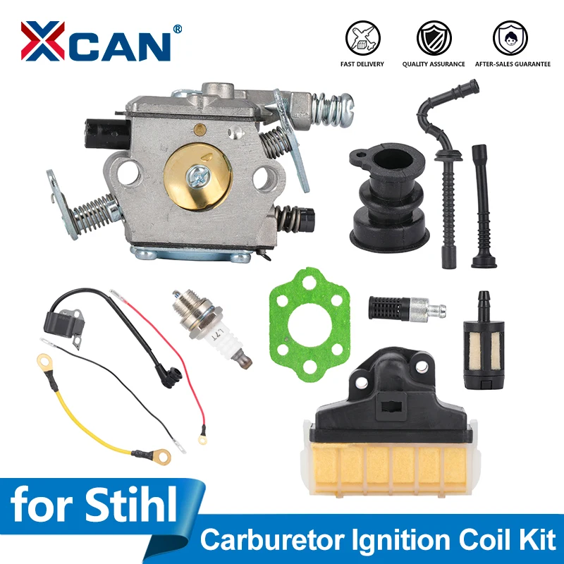 

XCAN Carburetor Ignition Coil Kit Replacement for Stihl 11231200605 for Stihl MS210C MS230C MS250C MS230 MS210 MS250 021 023 025