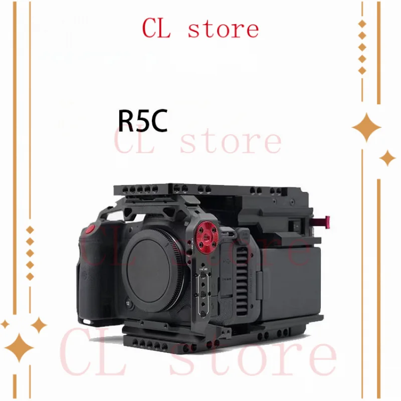 Latest Upgraded Version V-Mount Battery Plate Expansion Module for Cineback R5C/R5 R6 Camera WIth Top and Bottom Cheese Plates