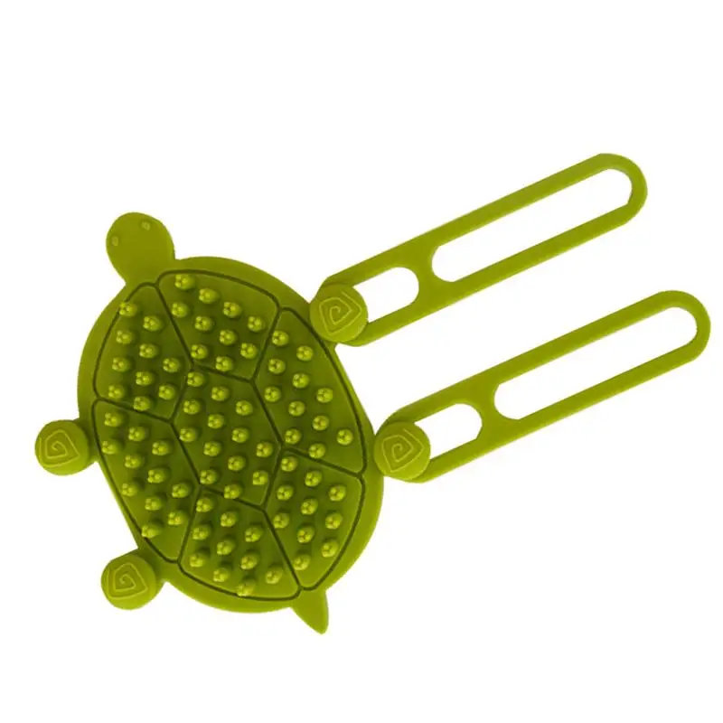 Pet Tickling Artifact Turtle Shaped Cat Scratcher Interactive Leg Wrap Grooming Tool Pet Rubbing Corner Combs For Climbing