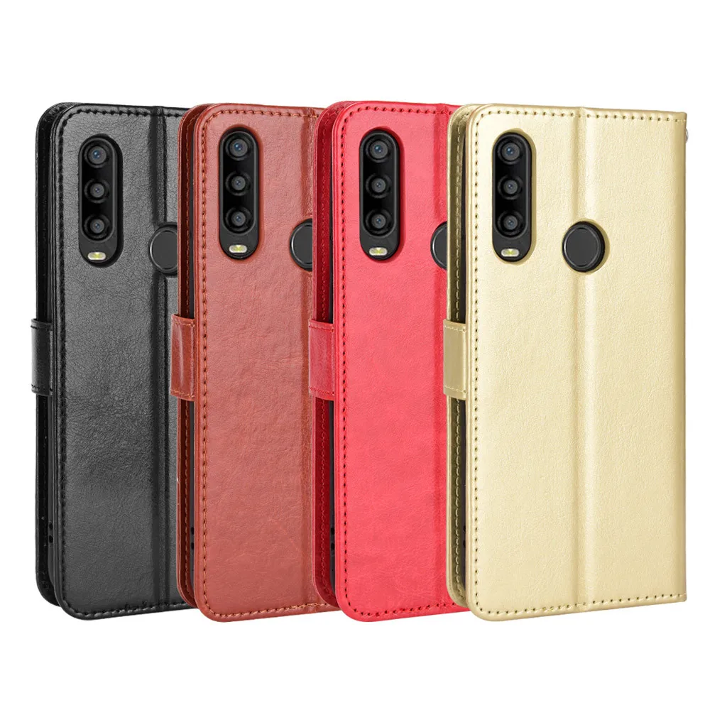 Funda de lujo para TCL L10 Pro, funda de cuero PU con cordón y soporte a prueba de golpes para TCL L10Pro, bolsas para teléfono