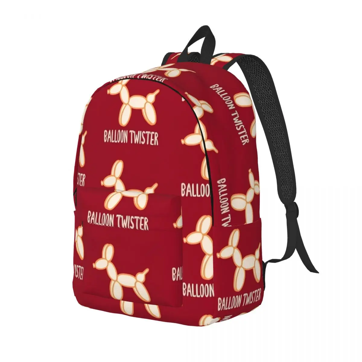 Balloon Twister Backpack Cute Dogs Print Travel Backpacks Unisex Elegant School Bags High Quality Lightweight Rucksack