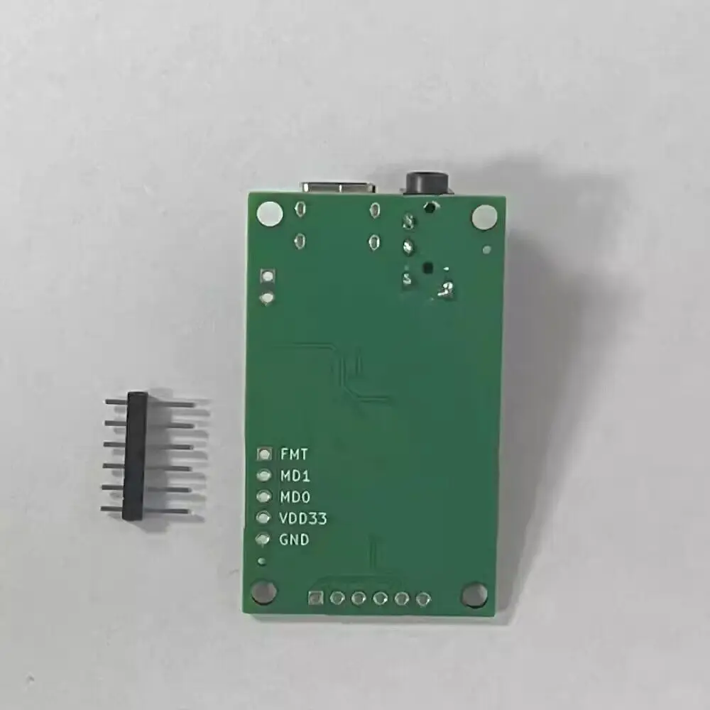 PCM1808 ADC AUX 3.5 Stereo single-end analog audio to I2S IIS digital output board encoding DC USB 5V