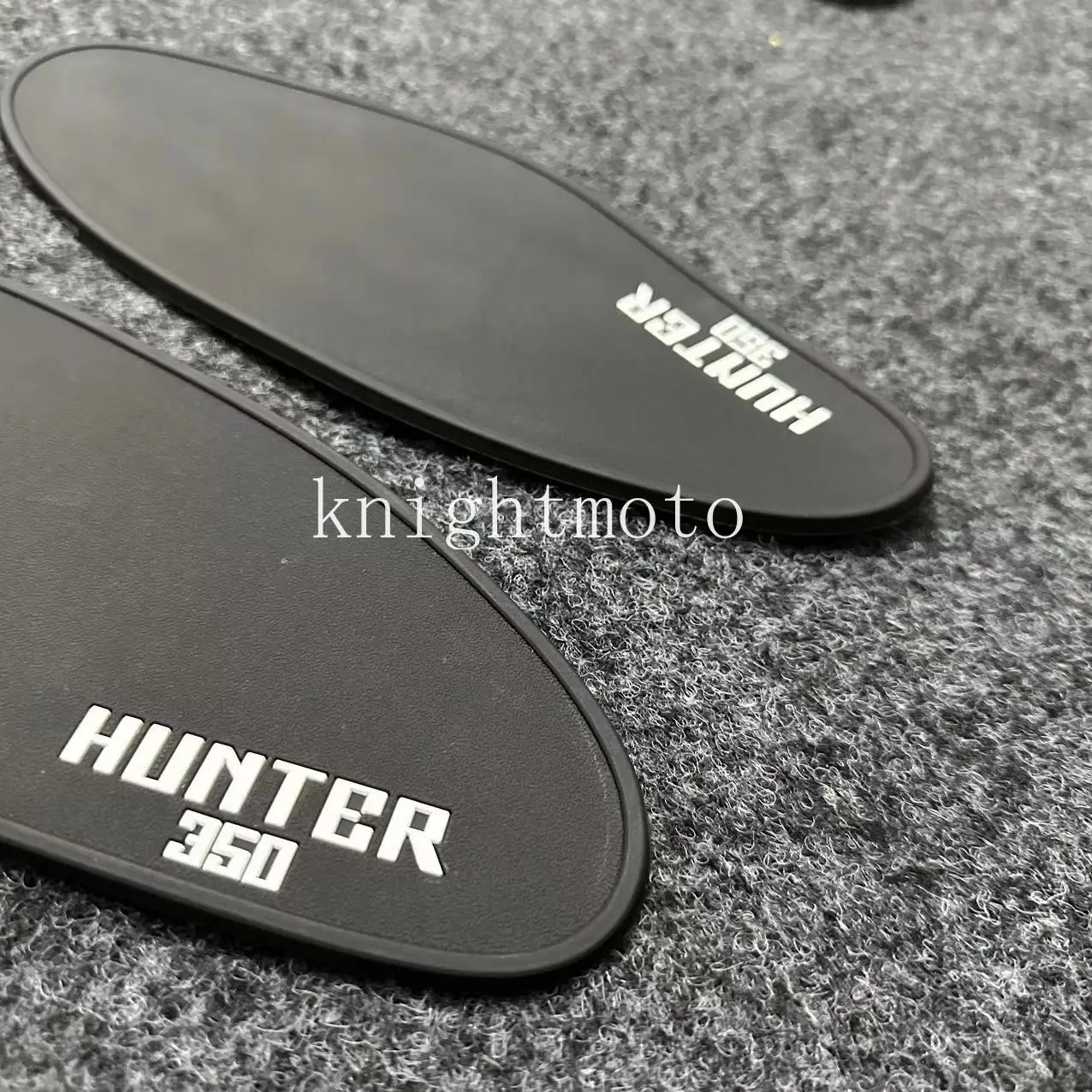 Motorcycle Tank Pad Protector Sticker Decal Gas Knee Grip Tank Traction Pad Side For HUNTER 350 5