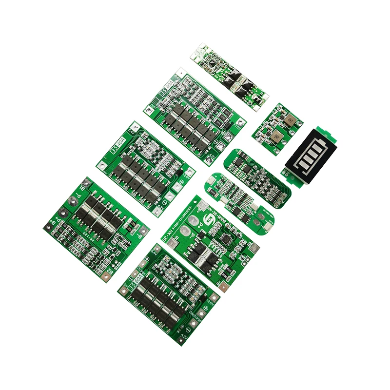 BMS 18650 Lipo/Lifepo4/płyta zabezpieczająca baterię litową 3.2V 3.7V 3S BMS 1.2A/1.3A 10A 15A 20A 30A 40A 50A 60A 100A