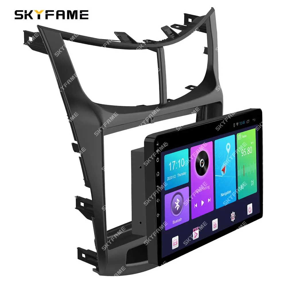 SKYFAME Auto Rahmen Fascia Adapter Android Radio Dash Fitting Panel Kit Für Chevrolet Sail