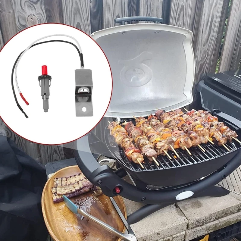 Système d'allumage polyvalent, d'allume-feu étanche pour Barbecue, bouton poussoir d'allumage, adapté pour Q100/Q1000/Q2000