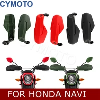 Accesorios para motocicleta guardamanos Protector de mano con soporte Protector de plástico PP protección para Honda Navi110 Navi 110